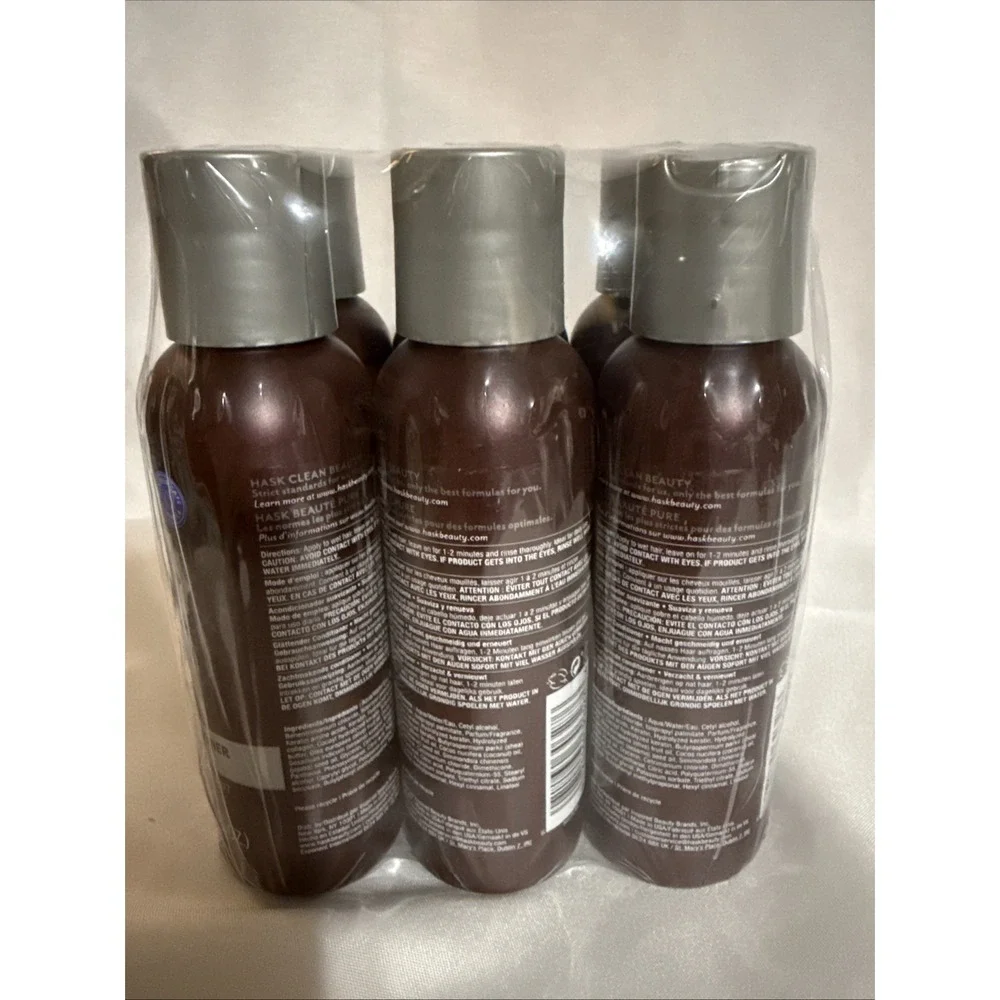 Hask Keratin Protein Smoothing Conditioner 3.3oz Travel Size Lot of 6 - Picture 5 of 7